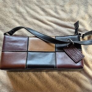 Patchwork Leather Womens Purse